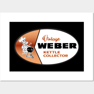 Weber Kettle Collector Chestnut Coppertone Posters and Art